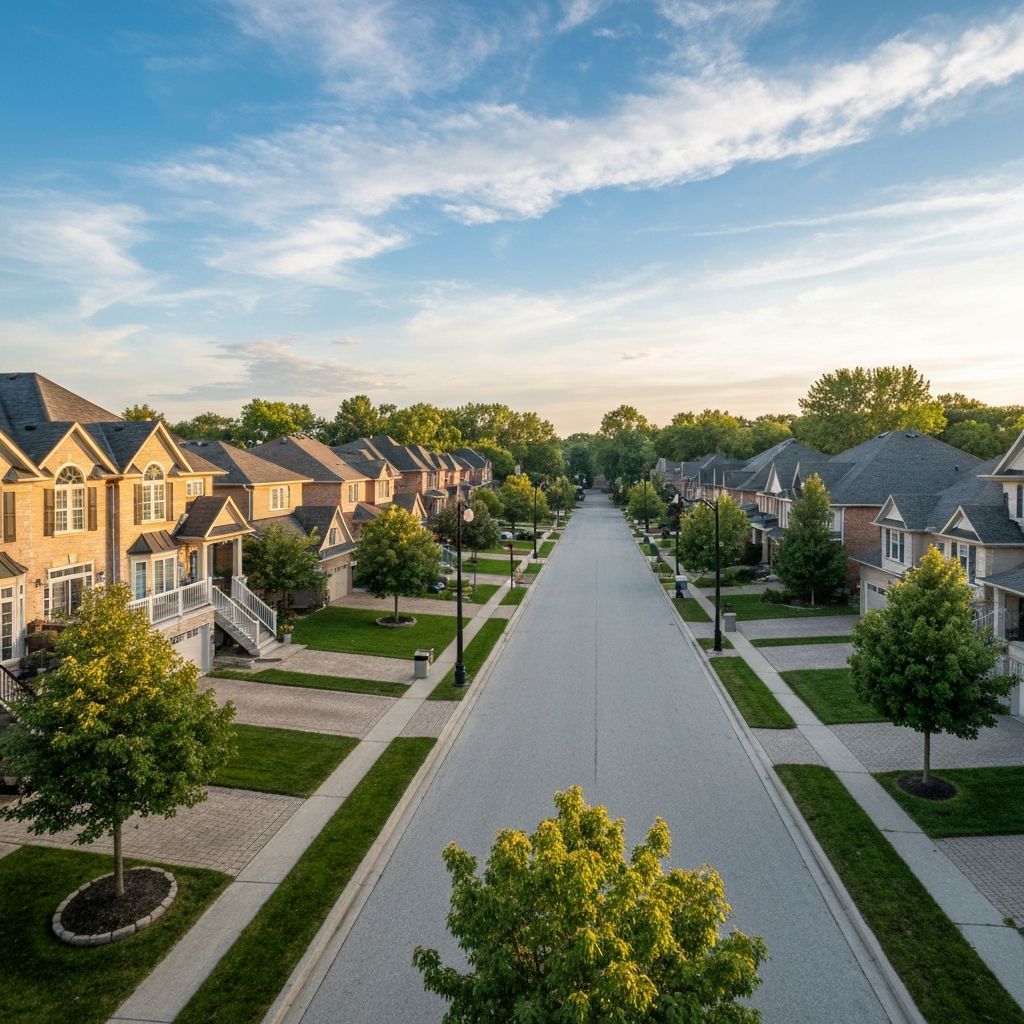 Beautiful Ontario neighbourhood